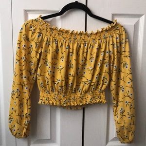 Floral Crop top